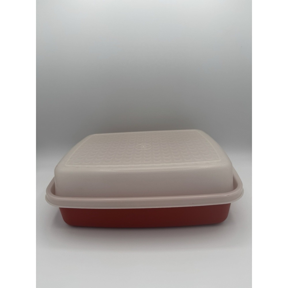 Tupper Ware 1518-2‎  Season Serve Marinade Container W/Lid Paprika
